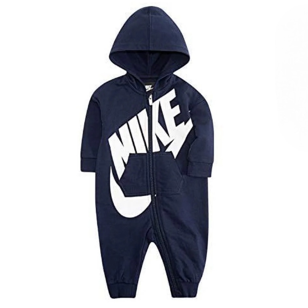 Nike Infant Coveralls 3-6 Months Blue Unisex NWT